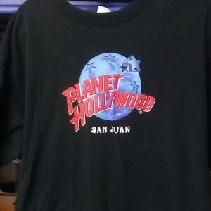 Planet Hollywood Black T-Shirt